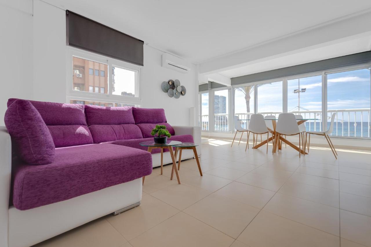 Sun Sand And Luxury Seafront Apartment Veracruz Levante Бенидорм Екстериор снимка